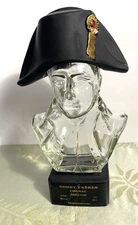 Vintage Godet Freres Cognac Napoleon Decanter Bottle Collectible France