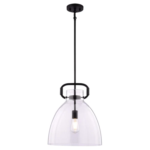 Madrona 14-In. W Pendant Black - Picture 1 of 5