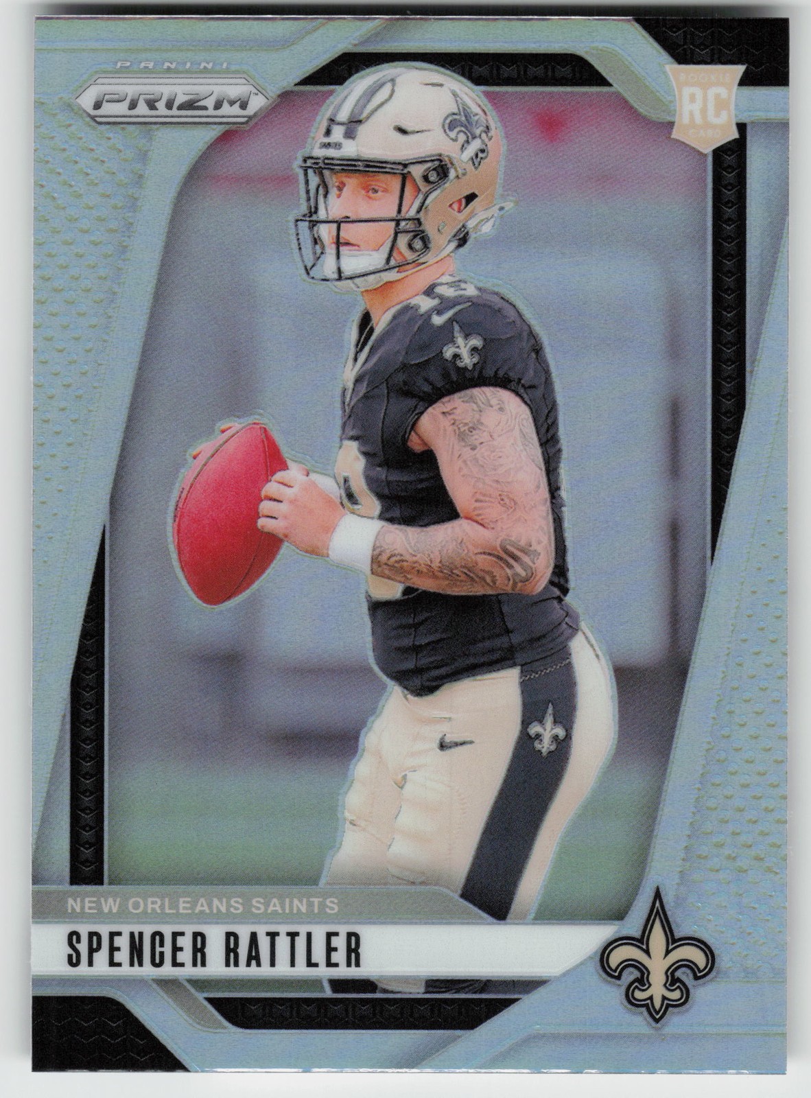 2024 Panini Prizm #388 Spencer Rattler Silver
