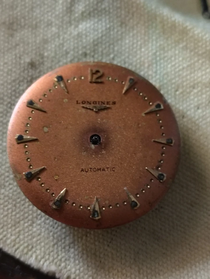 Vintage Longines Dial And 19AS Automatic Watch Movement Dial With Good Balance - Image 2 of 4