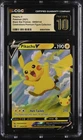 CGC 10 Pikachu V SWSH143 2021 Black Star Promos Pristine Pokemon Card