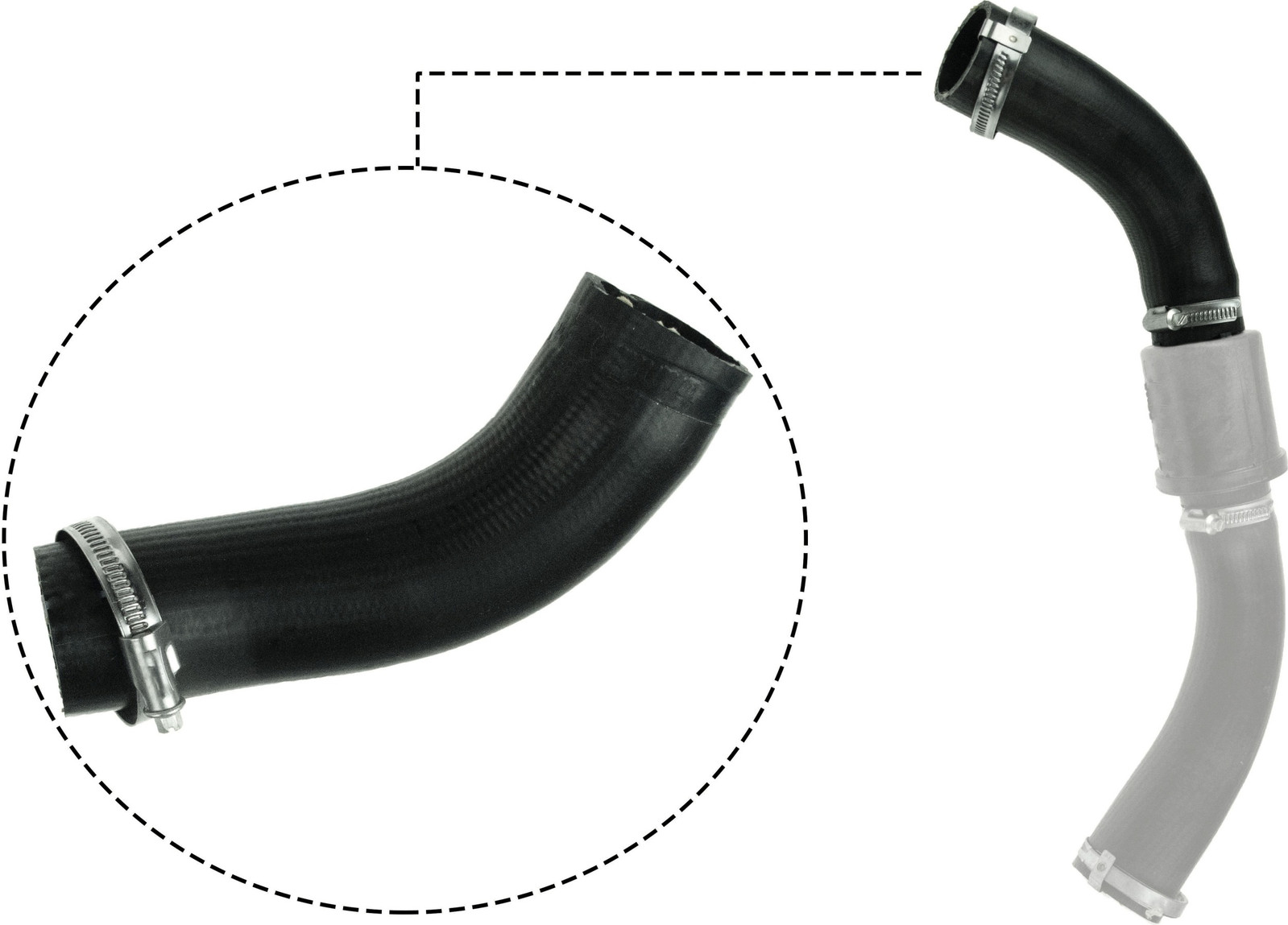 GATES-OE 09-0632 Charge Air Hose for FORD - Image 5