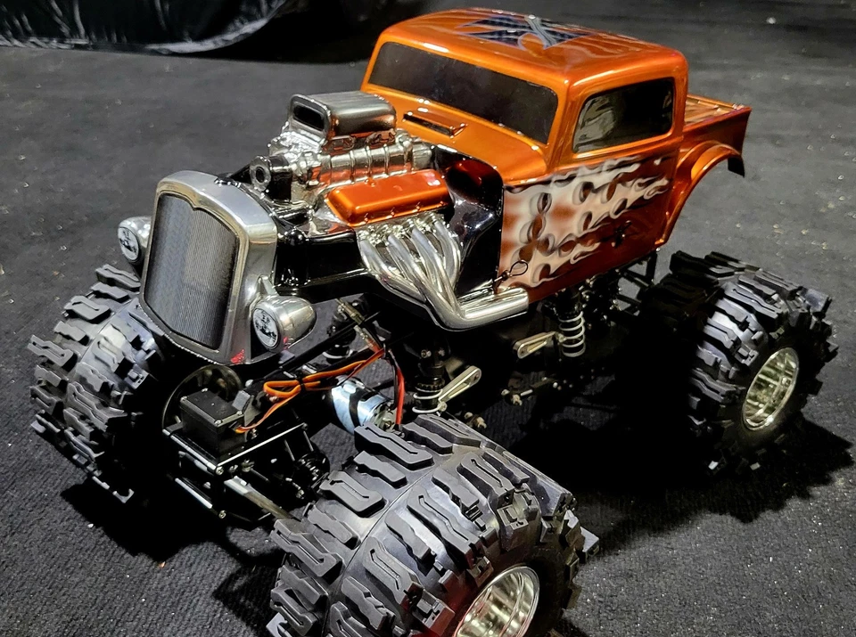 Tamiya Clodbuster Custom Built, Custom Body And All New Upgrades,  ESC, MOTORS - Image 4 of 4