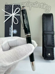 MB Meisterstück Origin Collection Fountain Pen 163 & Montblanc Pouch, Fast Bid"
