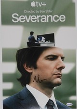 Adam Scott JSA Signed Autograph Photo 12 x 18 Severance