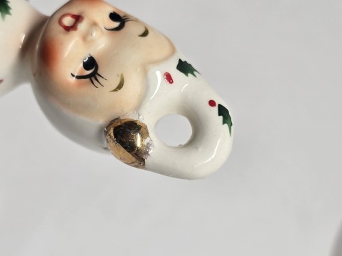 1958 Holt Howard NOEL Pixies Elves Candle Holders N BROKEN READ INFO - Bild 18 von 24