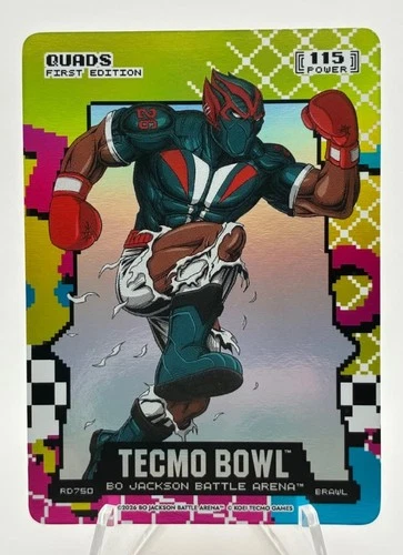 2026 Bo Jackson Battle Arena Quads (Saquon Barkley) Brawl 80\'s 8-bit Rad #RD750