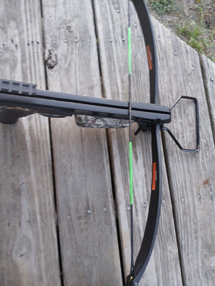 Ballesta SA Sports Empire Terminator con mira telescópica de punto central y carcaj Foto 4 de 4