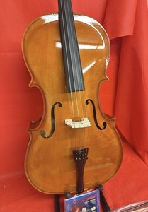 Cecilio 3/4cco-100 3/4 Beginner Student Acoustic Cello W/ Tuner and Soft Case