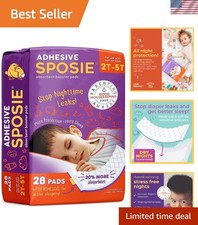 Transforming Hypoallergenic Diaper Booster Pads 28ct - Ideal for Toddler Nights