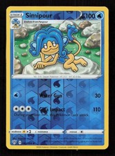 Simipour 042/189 Uncommon Darkness Ablaze Pokemon Reverse Holo NM
