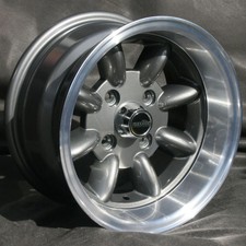Maxilite Minilight 13x7" 4x108 PCD ET-7 Grey/D-Cut Alloy Wheel