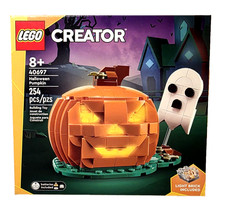 LEGO Exclusive 40697 Halloween Pumpkin Brand New Lights Up   Carefully Shipped