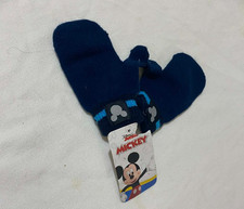 Mickey Mouse Blue Toddler ONFM Mittens NWT