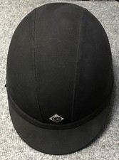 Charles Owen JR8 Equestrian Riding Helmet in Black Size 7 1/4