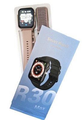 Smart Watch für Damen - Active Fashion - rosa Armband R30 Max - originalverpackt