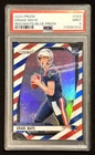 Drake Maye 2024 Panini Red/White/Blue Prizm RC #329 PSA Mint 9 NE Patriots