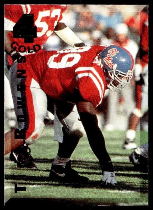 1994 Classic Four Sport Tim Bowens #70 Gold Ole Miss Rebels