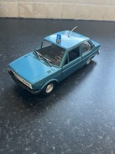 Polistil Fiat 131 Polizia Diecast Car 1/25 Scale Blue White B36