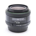 Pentax HD FA 35mm F/2 (Pentax K mount) -Near Mint- #388