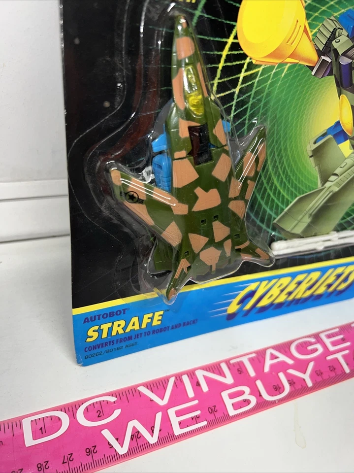 Transformers Robots in Disguise Cyberjets STRAFE New 1994 Never Opened F1 🔥 - Image 3 of 4