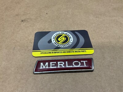 レア　90s fender ma-1 企業ロゴ　サイズL 90-05 Mazda Miata MX5 OEM Fender Special Edition Badge Emblem