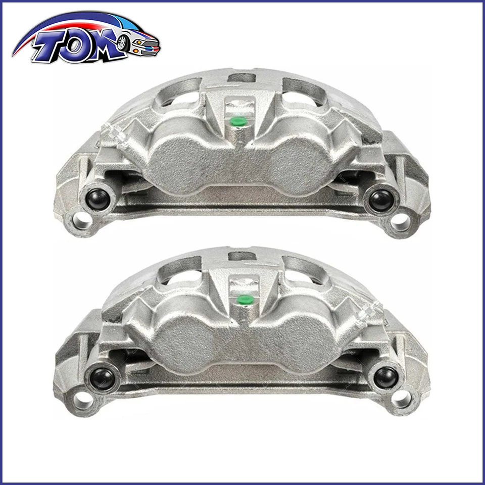Pair 2 Rear Brake Calipers w/ Bracket for 2011-2019 Chevy Silverado 2500 HD 6.6L — 第 4/4 张图片