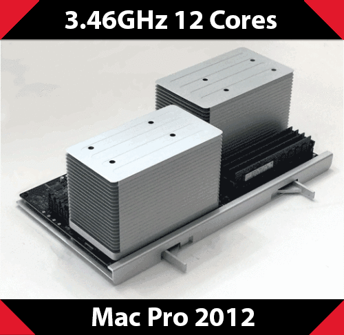 2012 Mac Pro CPU Fach | 3,46GHz 12-Kerne | Modell-ID 5,1 | 128GB RAM  - Bild 1 von 1