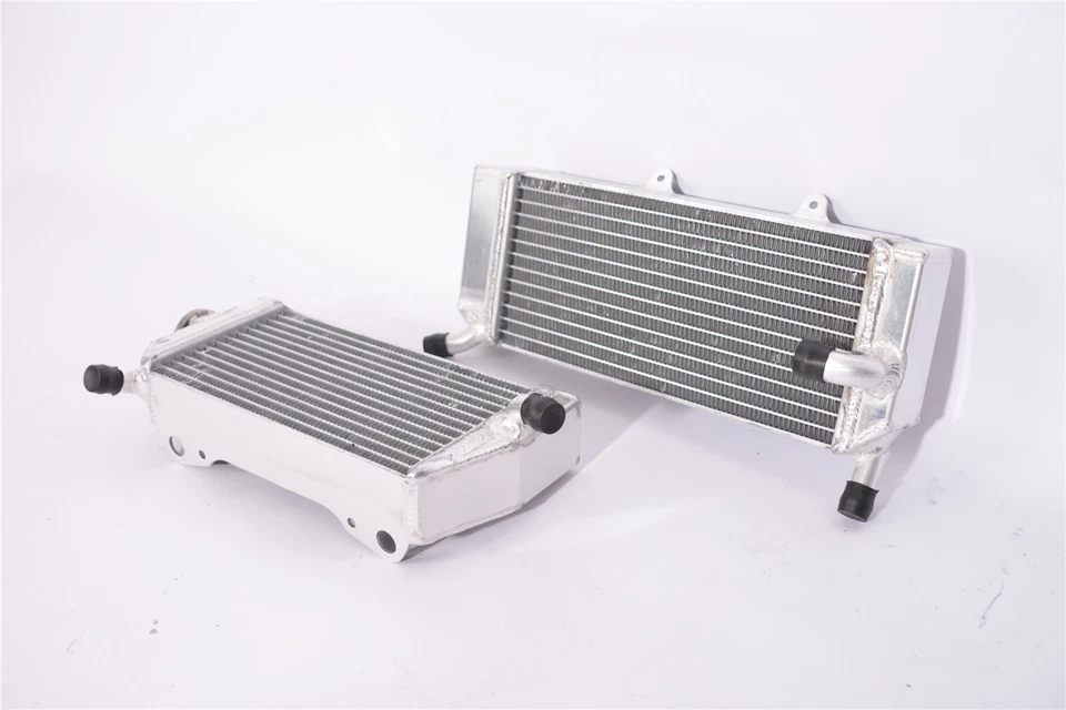 Radiador de motor de aluminio completo apto para Honda CRF450X (izquierda+derecha) 2005-2009 2012 Foto 4 de 4