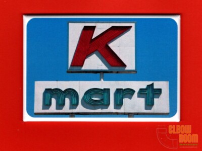 Vintage K Mart sign  2x3'' fridge/locker magnet