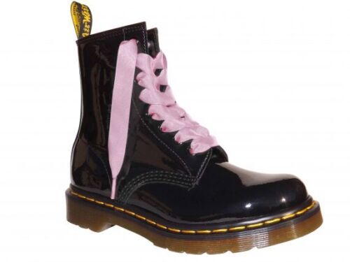 Flat Satin Ribbon Shoelaces My Ribbon Laces™ for Trainers, Dr Martens Boot Laces - Picture 5 of 46