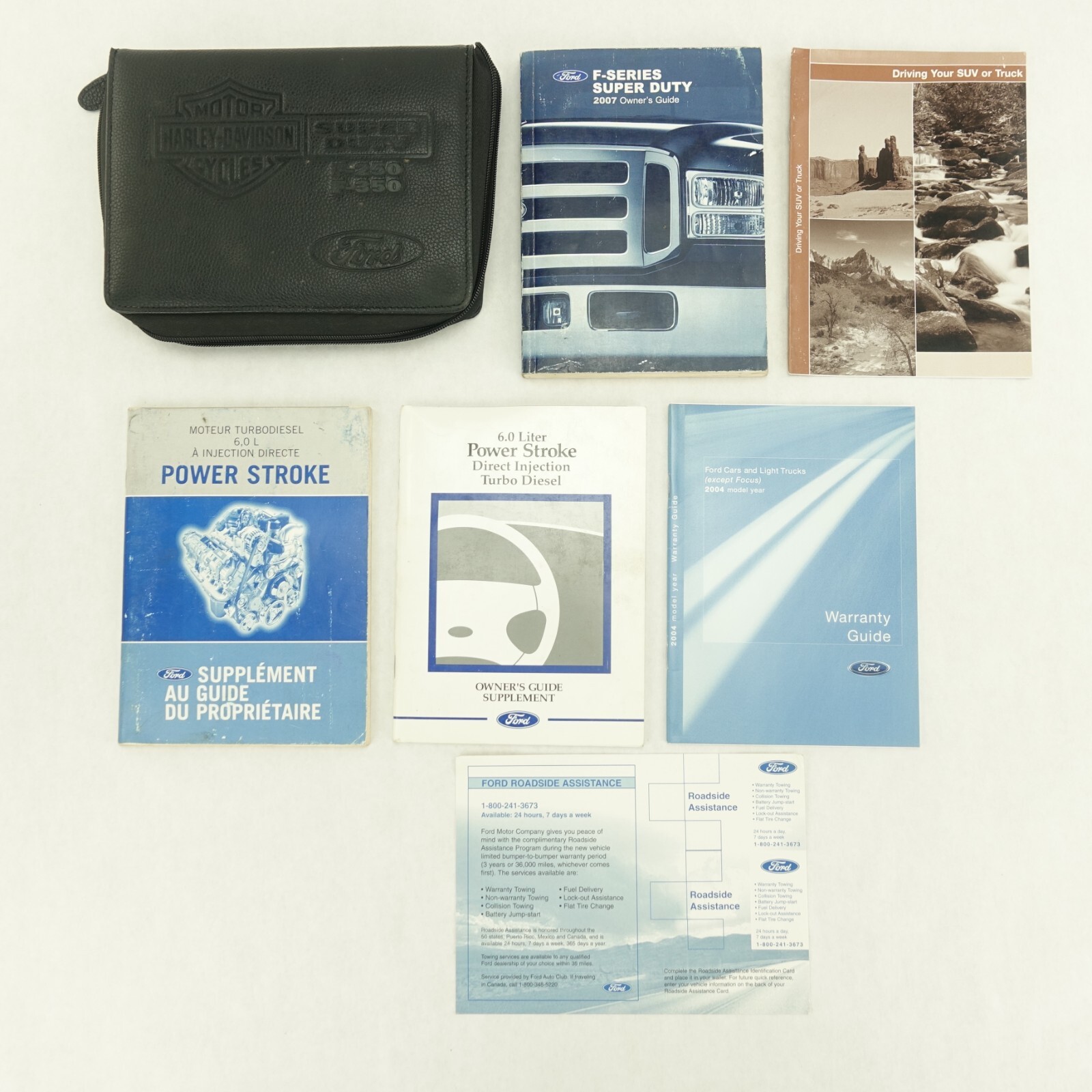 2007 Ford F250 F350 Super Duty Harley-Davidson Owners Guide Manual  Information | eBay