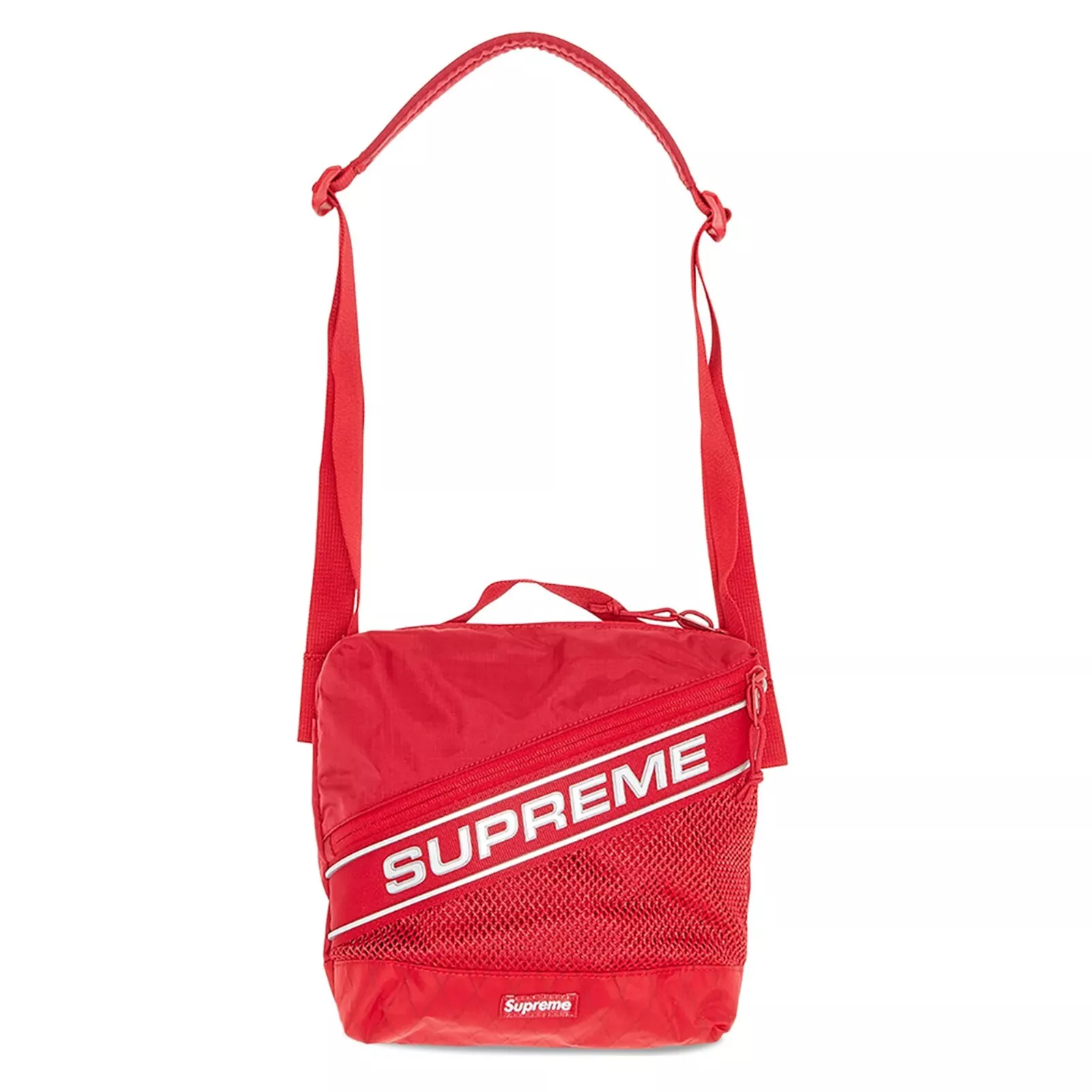 Sac à bandoulière Supreme FW23 logo 3D rouge