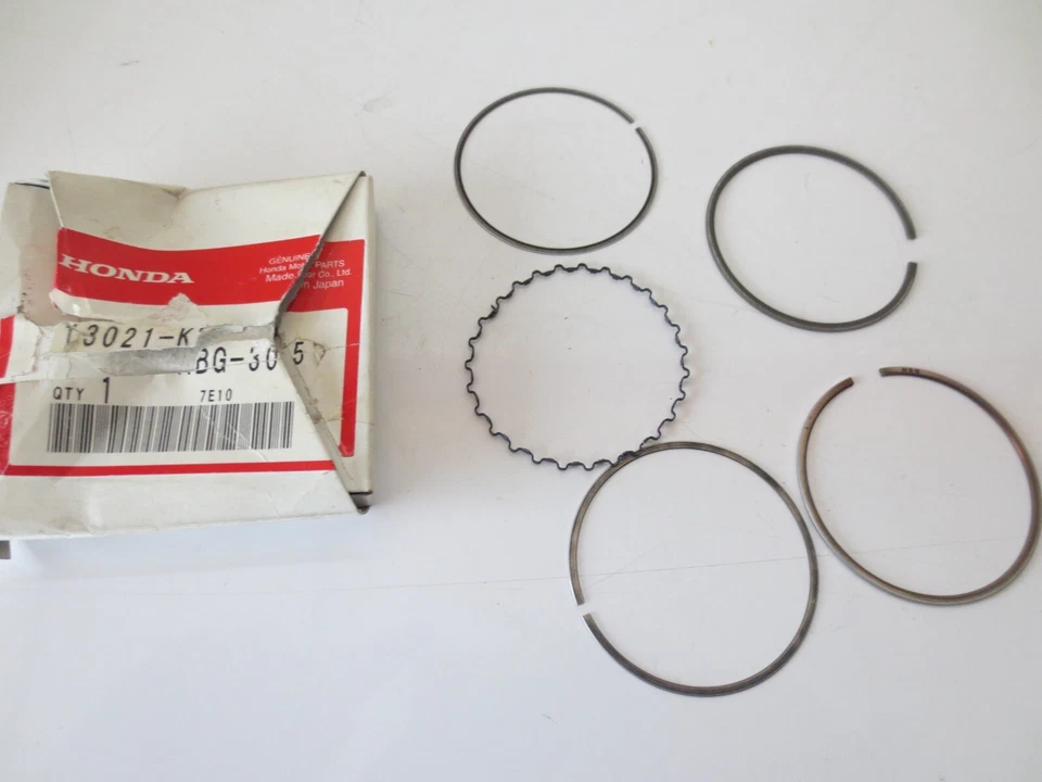 全新 正品 原始设备制造商 本田 活塞环 Rebel 250 .25 13021-KBG-305 — 第 2/2 张图片