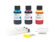 Hyrax Trading Premium Tri-Color Ink Refill Kit for Canon CL-241/CL-241XL 30mL