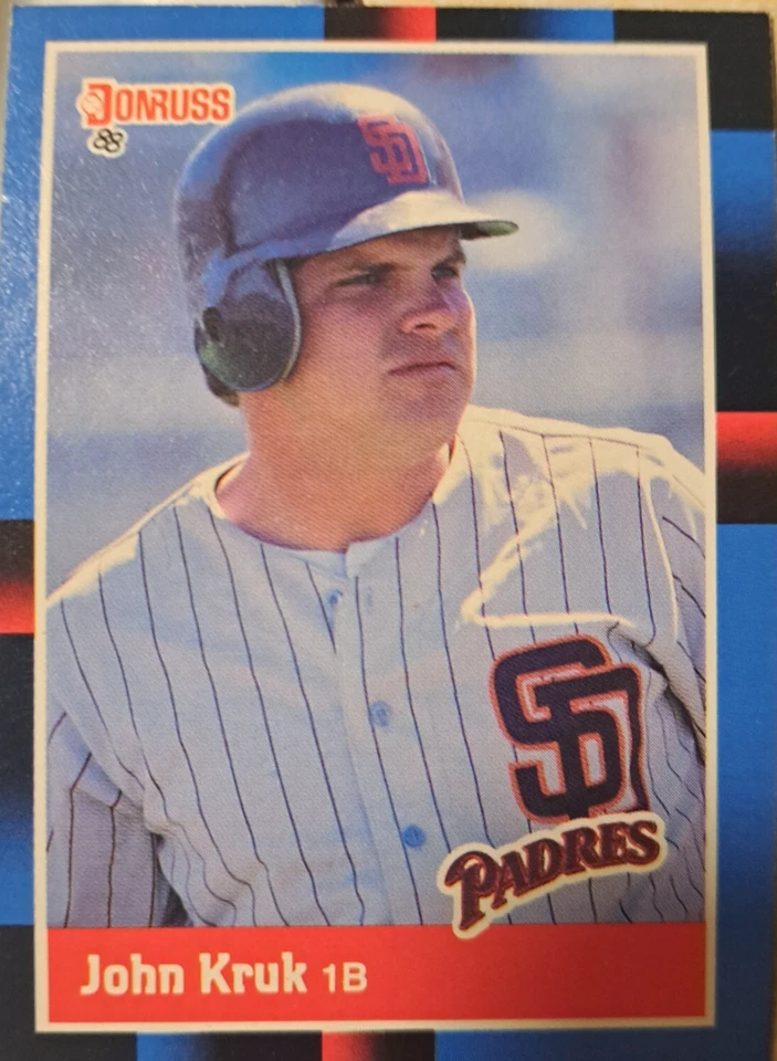 1988 Donruss - John Kruk #205 - Image 3 of 4