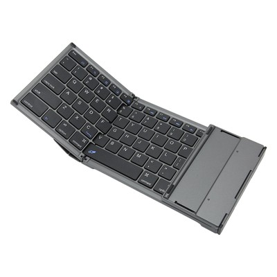 BT Keyboard Foldable Multi Device Travel Keyboard With Touchpad For OS X For Hot