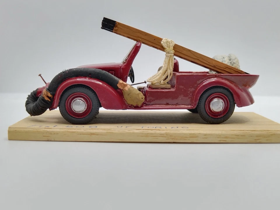 Lilliput 1/43 Fiat 508C Vigili Del Fuoco Torino 1938. Extremely Rare! - Image 3 of 4