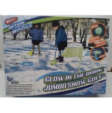 Wham-O Glow In The Dark Jumbo Snow Golf Set - WINTER GAME- KIDS