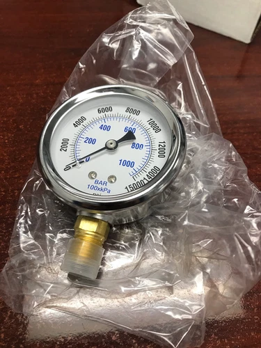 BVA Hydraulics GD2514 2-1/2" Dia., Dry Gauge 1/4"-18NPTF