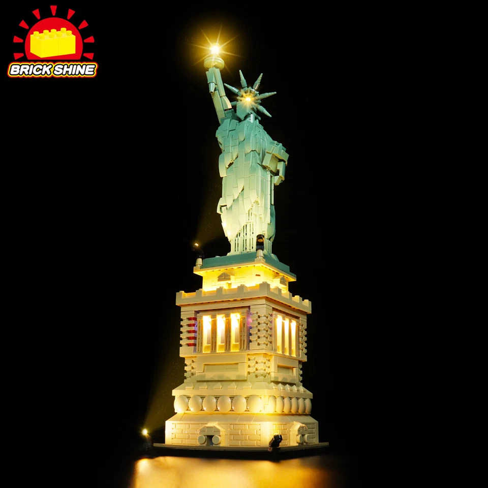 Brick Shine - Light kit for Lego Architecture Statue of Liberty 21042 (NEW) - Image 3 of 4