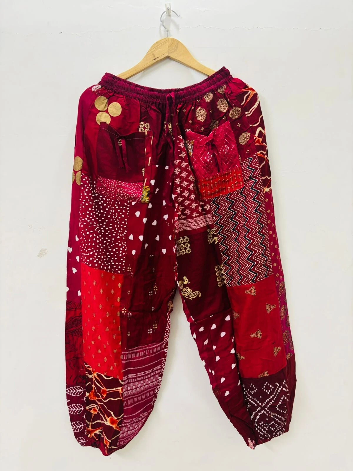 Patchwork Pants / Handmade Unisex Wear / Boho & Hippie Cloth / Gift For Mommy