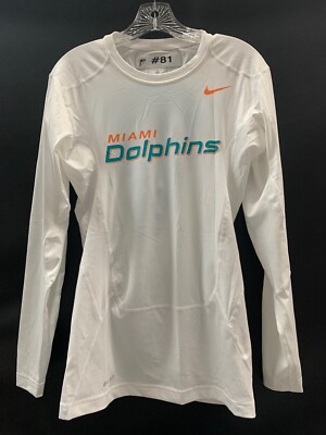 #81 MIAMI DOLPHINS GAME USED WHITE NIKE 