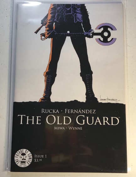 THE OLD GUARD 1st print Rucka Netflix TV show UK