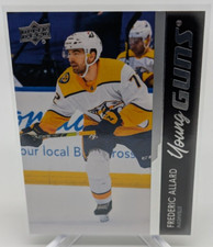 2021-22 Upper Deck Series 2 Frederic Allard Young Guns Rookie RC #483 Predators