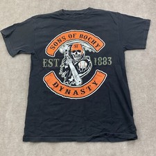 San Francisco Giants T shirt Mens M MLB Sons Of Bochy Black Dynasty Game RARE