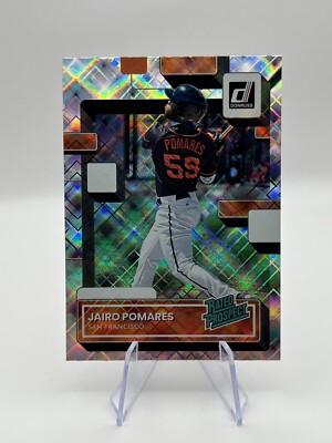 2022 Panini Donruss Diamond #RP-5 Jairo Pomares Prospect - San Francisco Giants