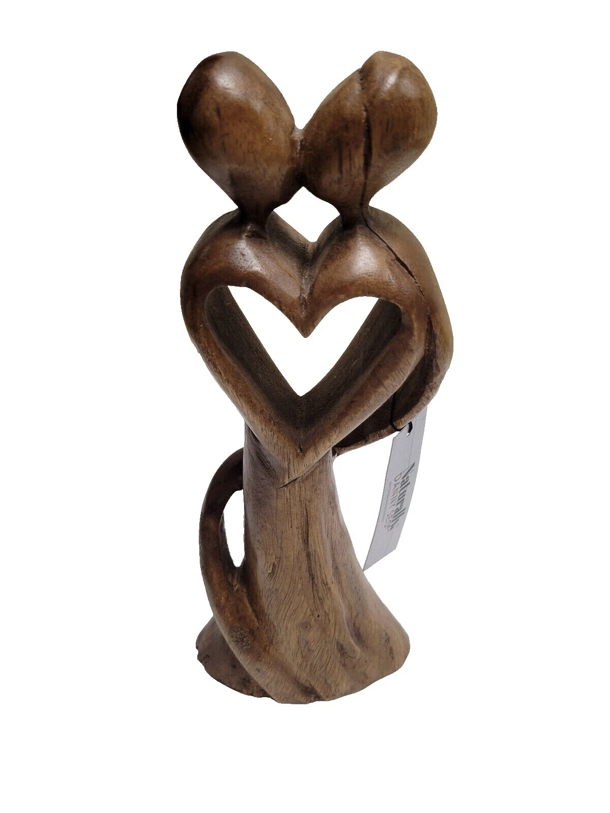 Marrón De madera decoración contemporánea esculturas y estatuillas