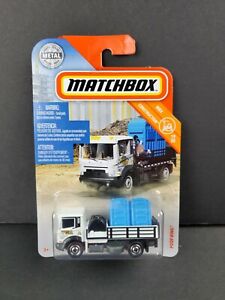 2019 Matchbox MBX Construction 19/20 Poop King White Porta Potty Truck Diecast | eBay