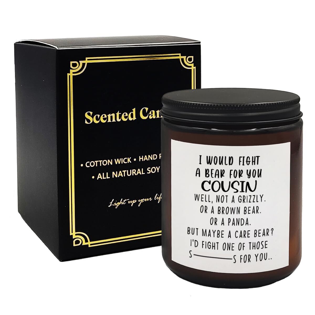 Cousin Gifts Scented Candles, Best Cousin Gifts for Women, Gifts for Cousins ...